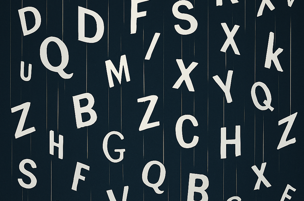 Letters in motion
